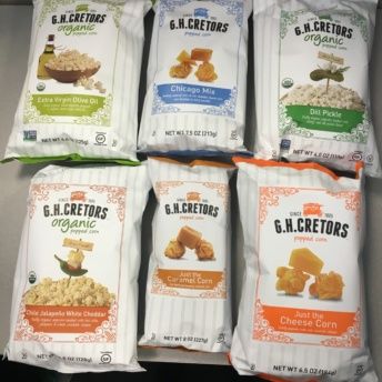 Gluten-free flavored popcorn from G.H. Cretors